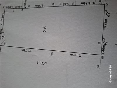 Teren 910 mp Budesti, la DN