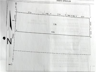 Teren 2622mp in Babeni
