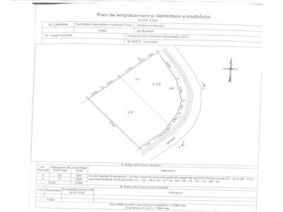 Teren 1440 mp, Budesti