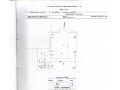 Spatiu comercial 64,09 mp - zona 1 Mai