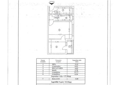Apartament 2 cam, Nord