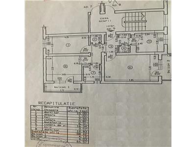 Apartament 3 camere, etaj 2, cu centrala proprie, mobilat.
